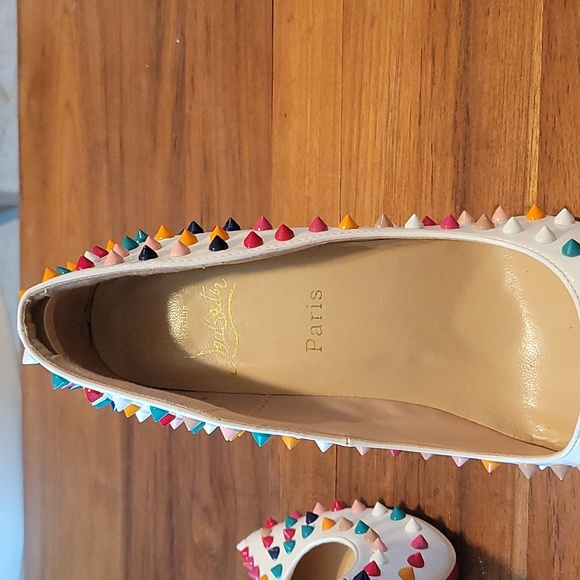 Christian Louboutin Multicolor Pigalle Spike Pumps - Picture 7 of 15